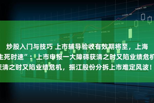 炒股入门与技巧 上市辅导验收有效期将至，上海底特北交所闯关将临“生死时速”：上市申报一大障碍获清之时又陷业绩危机，振江股份分拆上市难定风波！_监管